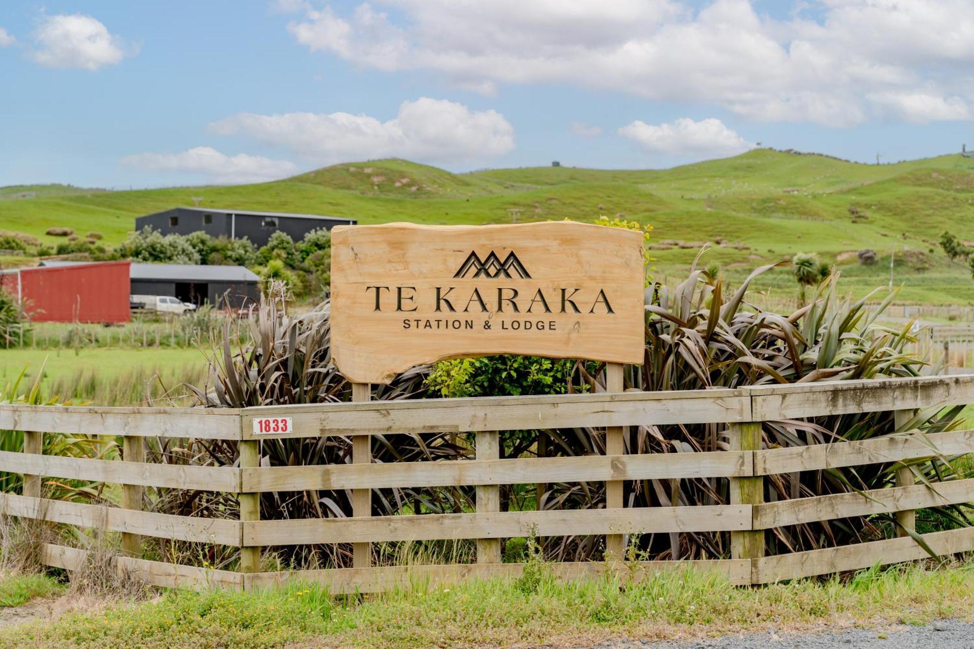 Te Karaka Lodge Port Waikato Esterno foto